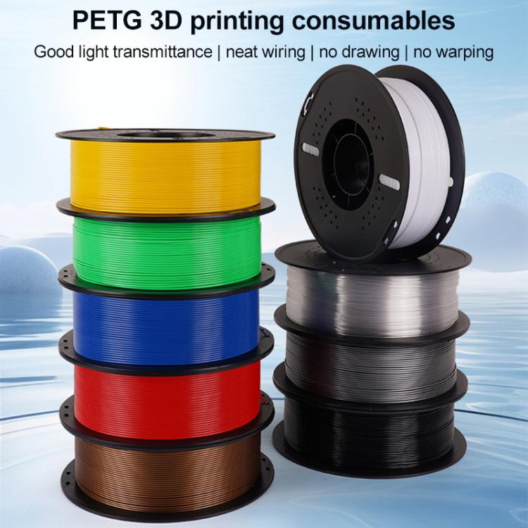 Bobina de filamento PETG de 1,75 mm / 1 kg para impresora 3D