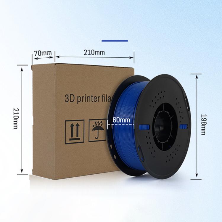 Bobina de filamento PETG de 1,75 mm / 1 kg para impresora 3D