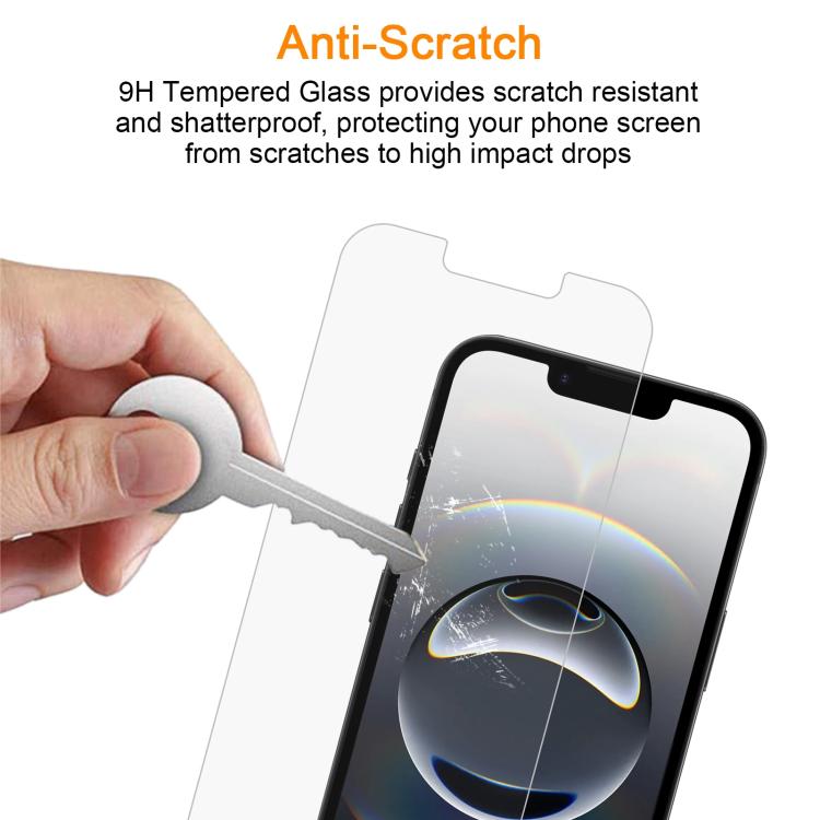 10 láminas de vidrio templado de aluminio xDfind de 0,26 mm, 9H y 2,5D., For iPhone 17e / 16e / 13 / 13 Pro, For iPhone 16 Pro Max, For iPhone 16 Pro, For iPhone 16 Plus, For iPhone 16, For iPhone 15 Plus / 15 Pro Max, For iPhone 15 / 15 Pro           ...