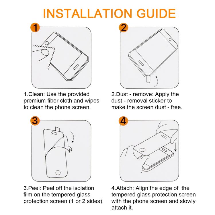 10 láminas de vidrio templado de aluminio xDfind de 0,26 mm, 9H y 2,5D., For iPhone 17e / 16e / 13 / 13 Pro, For iPhone 16 Pro Max, For iPhone 16 Pro, For iPhone 16 Plus, For iPhone 16, For iPhone 15 Plus / 15 Pro Max, For iPhone 15 / 15 Pro           ...