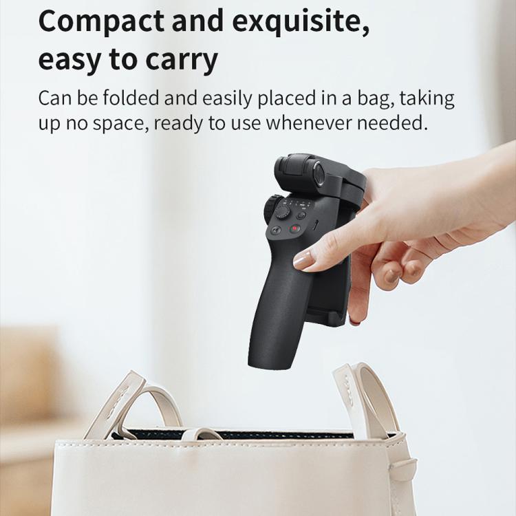 Estabilizador de smartphone FUNSNAP CM8 plegable de 3 ejes con sistema antivibración para grabación de vlogs., Basic Version, AI Version