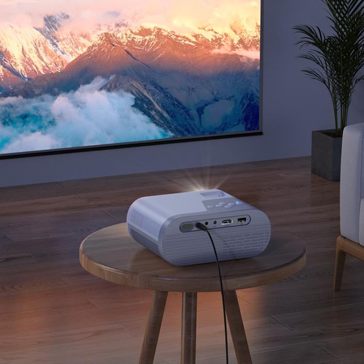 Proyector inteligente hoco DT2 1280x720P 140ANSI con WiFi y Bluetooth (versión Android), EU Plug