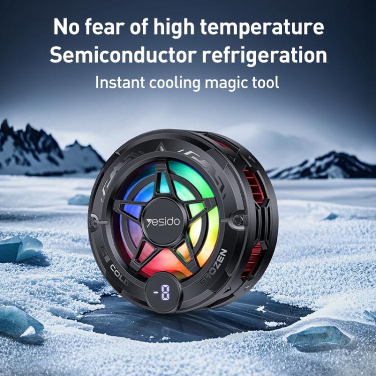 Radiador magnético universal para teléfono Yesido C226 para refrigeración de semiconductores