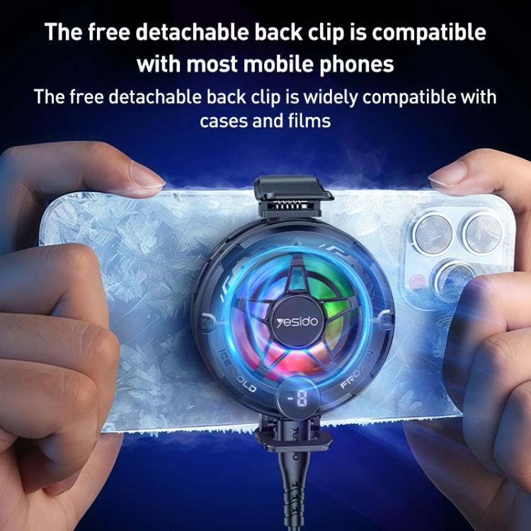 Radiador magnético universal para teléfono Yesido C226 para refrigeración de semiconductores