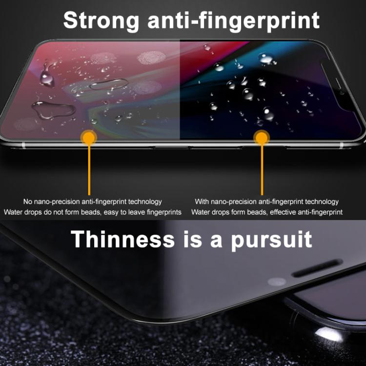Película de vidrio templado curvado para privacidad KinKong WK WTP-012 de 0,25 mm y 9H 4D, For iPhone 16 Pro Max, For iPhone 16 Pro, For iPhone 16 Plus / 15 Plus, For iPhone 16 / 15, For iPhone 15 Pro Max, For iPhone 15 Pro                           ...