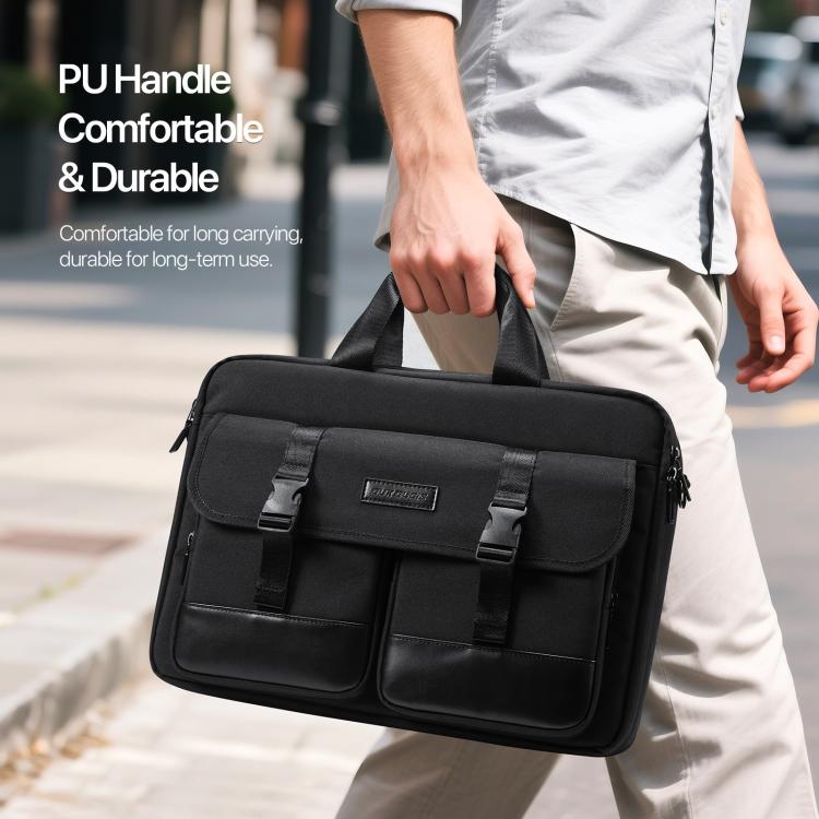 Bolso de mano DUX DUCIS EDGE de 14-15,4 pulgadas, bandolera individual para portátil