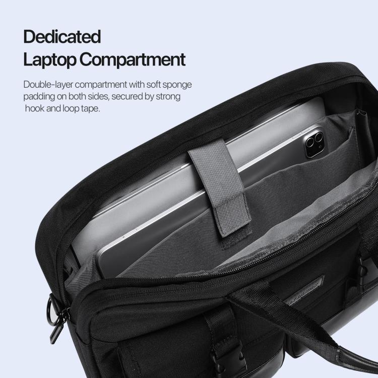 Bolso de mano DUX DUCIS EDGE de 14-15,4 pulgadas, bandolera individual para portátil