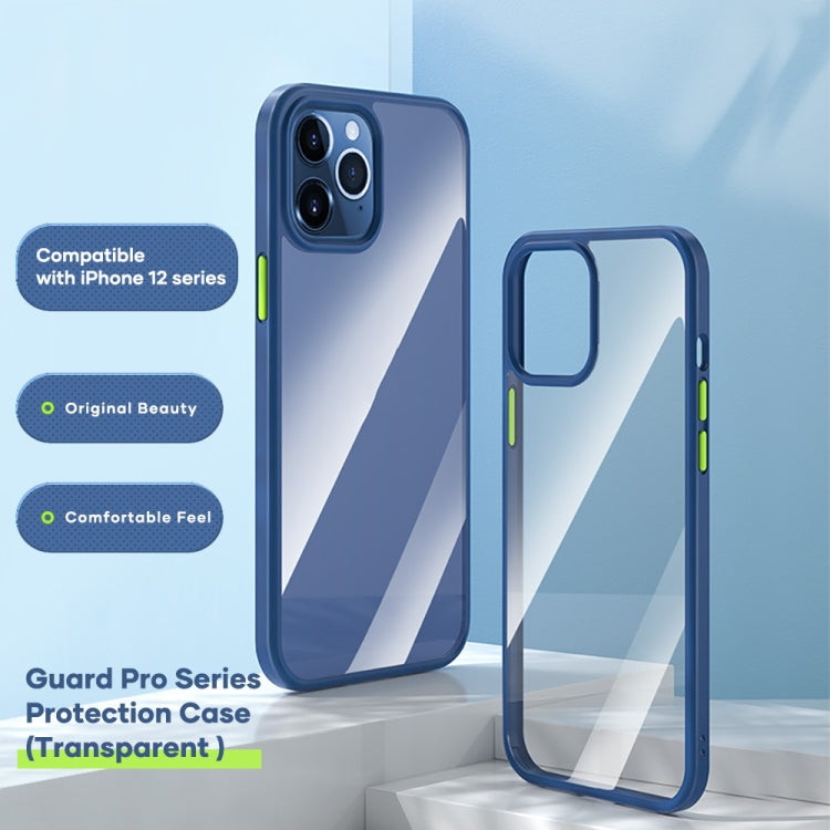 Funda protectora de TPU + PC a prueba de golpes ROCK Guard Pro Series, For iPhone 12 mini, For iPhone 12 / 12 Pro, For iPhone 12 Pro Max