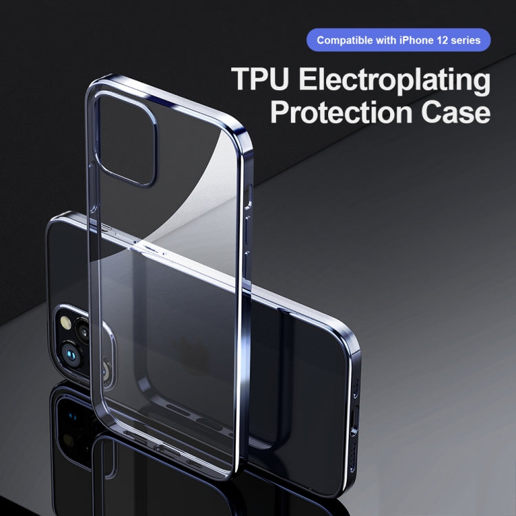 Estuche protector de TPU electrochapado a prueba de golpes ROCK, For iPhone 12 mini, For iPhone 12 / 12 Pro, For iPhone 12 Pro Max