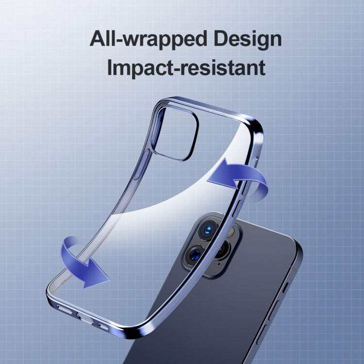Estuche protector de TPU electrochapado a prueba de golpes ROCK, For iPhone 12 mini, For iPhone 12 / 12 Pro, For iPhone 12 Pro Max