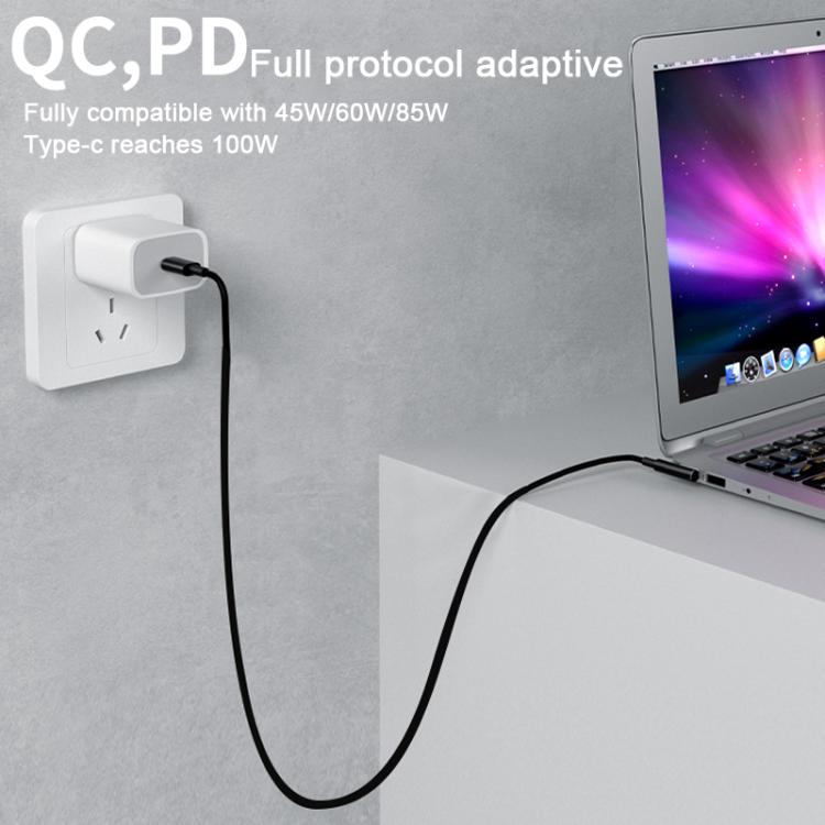 Cable de alimentación adaptable para portátiles QianLi, T Head to Type-C, L Head to Type-C, Type-C