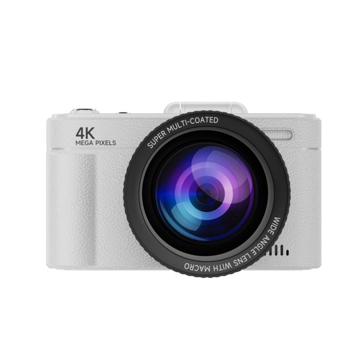 Cámara digital retro V5 de 64 MP con grabación 4K y pantalla abatible de 180°., Large Lens, Small Lens