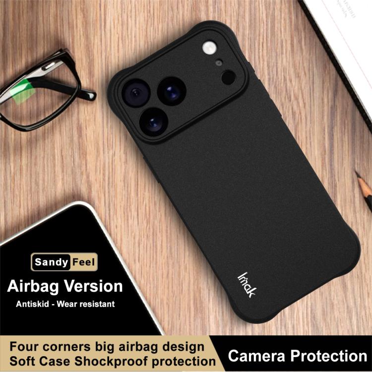 Funda para teléfono Imak a prueba de golpes con airbag de TPU, For iPhone 17 Pro Max, For iPhone 17 Pro, For iPhone 17, For iPhone Air