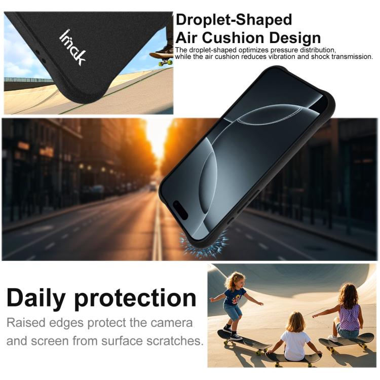 Funda para teléfono Imak a prueba de golpes con airbag de TPU, For iPhone 17 Pro Max, For iPhone 17 Pro, For iPhone 17, For iPhone Air