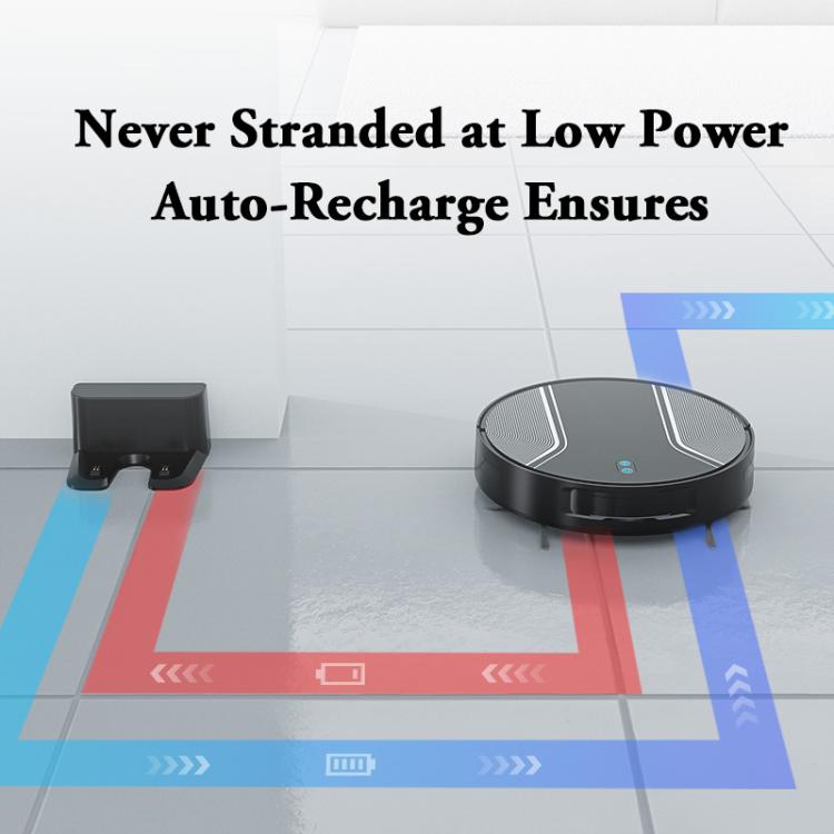 Robot aspirador y fregador V6 3 en 1 con carga automática, V6