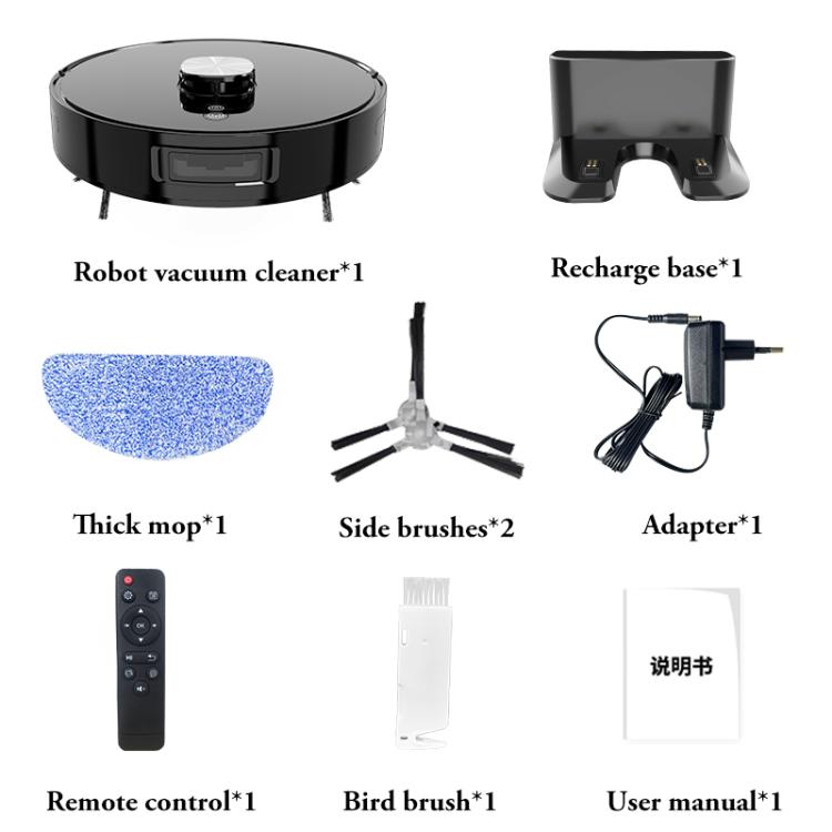 Robot aspirador, fregador y barrido con recarga automática inteligente V8, V8
