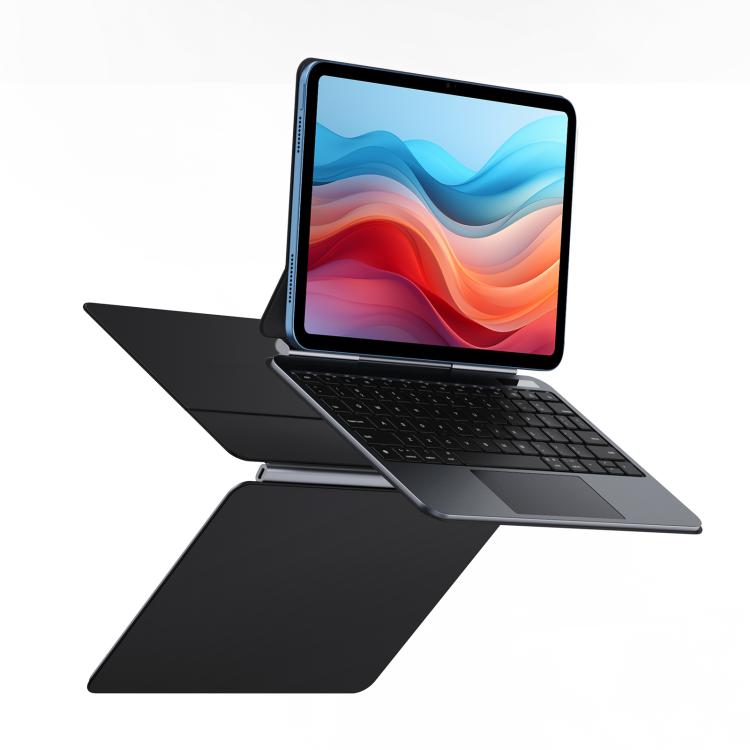 Funda de cuero para tablet con teclado magnético flotante DUX DUCIS MK Pro Series, For iPad 2025 / 2022, For iPad Air 11 2025 / iPad Pro 11 2022, For iPad Air 13 2025 / iPad Pro 12.9 2022, For iPad Pro 13 2024, For iPad Pro 11 2024