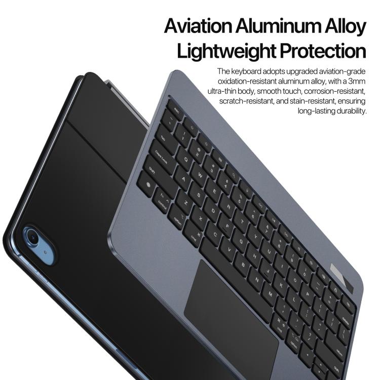 Funda de cuero para tablet con teclado magnético flotante DUX DUCIS MK Pro Series, For iPad 2025 / 2022, For iPad Air 11 2025 / iPad Pro 11 2022, For iPad Air 13 2025 / iPad Pro 12.9 2022, For iPad Pro 13 2024, For iPad Pro 11 2024