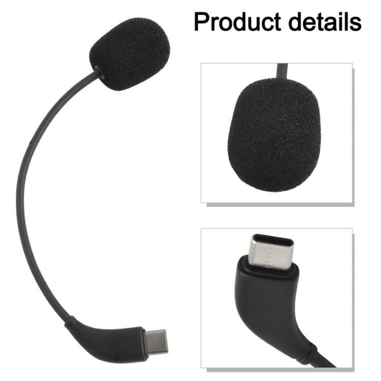 Micrófono para auriculares de juegos de eSports, Type-C Elbow, Type-C Straight
