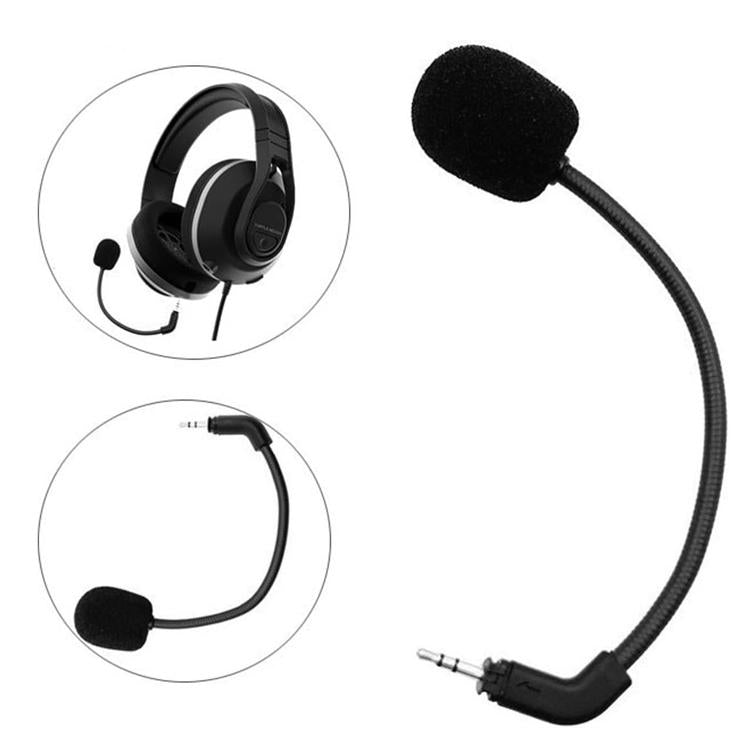 Micrófono de auriculares para juegos de eSports con conector acodado de 2,5 mm, For Turtle Beach Recon 500