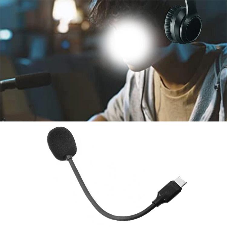 Micrófono para auriculares de juegos de eSports con conector USB-C recto, For Lenovo TH10 / TH30 / TH40 / L7