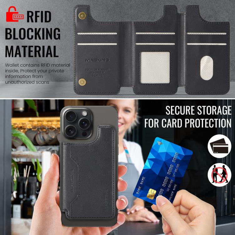 Bolsa para tarjetas RFID MagSafe de la serie K3 de MAGKING
