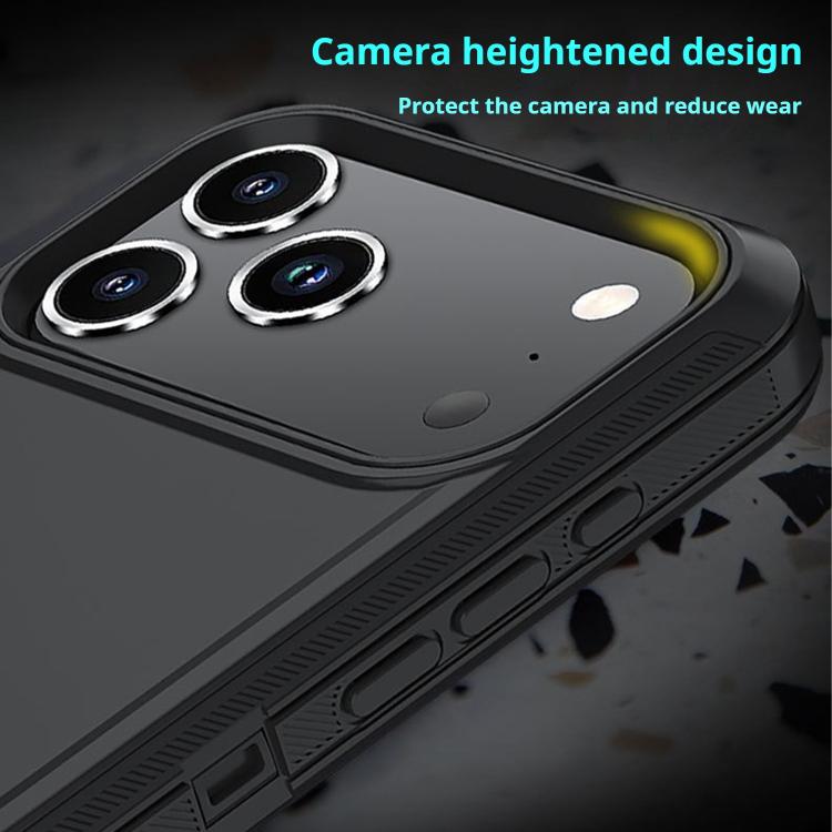 Funda para teléfono Kalebol resistente a los golpes, híbrida de PC y TPU con clip trasero., For iPhone 17 Pro Max, For iPhone 17 Pro, For iPhone 17, For iPhone Air