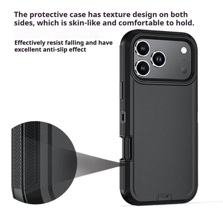 Funda para teléfono Kalebol resistente a los golpes, híbrida de PC y TPU con clip trasero., For iPhone 17 Pro Max, For iPhone 17 Pro, For iPhone 17, For iPhone Air
