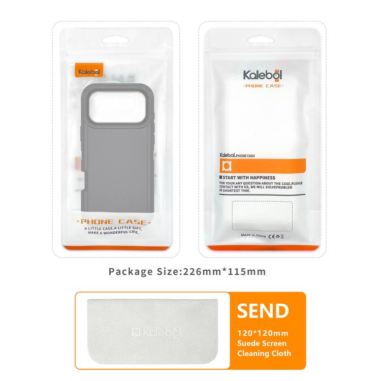 Funda para teléfono Kalebol resistente a los golpes, híbrida de PC y TPU con clip trasero., For iPhone 17 Pro Max, For iPhone 17 Pro, For iPhone 17, For iPhone Air
