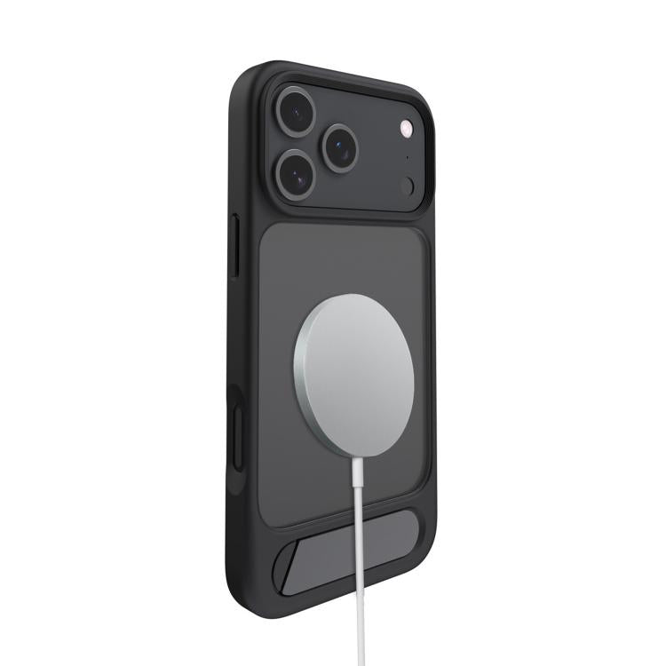 Funda híbrida de PC y TPU con soporte inclinable invisible Kalebol MagSafe, For iPhone 14 Pro, For iPhone 14 Pro Max, For iPhone 13 Pro Max, For iPhone 13 Pro, For iPhone 13
