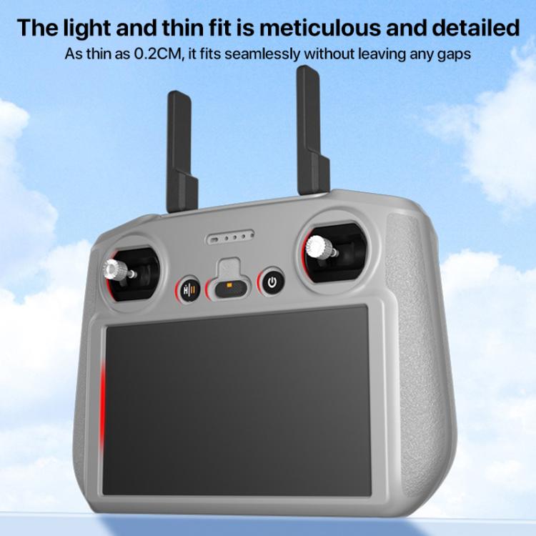 Funda de silicona antigolpes y antiarañazos para mando a distancia, For DJI RC 2