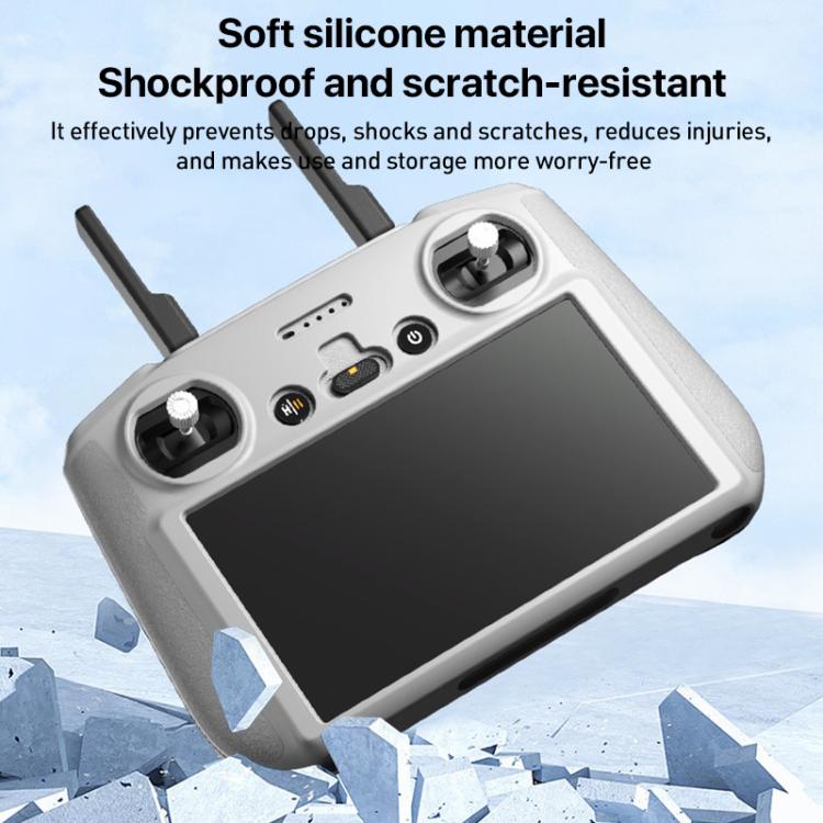 Funda de silicona antigolpes y antiarañazos para mando a distancia, For DJI RC 2