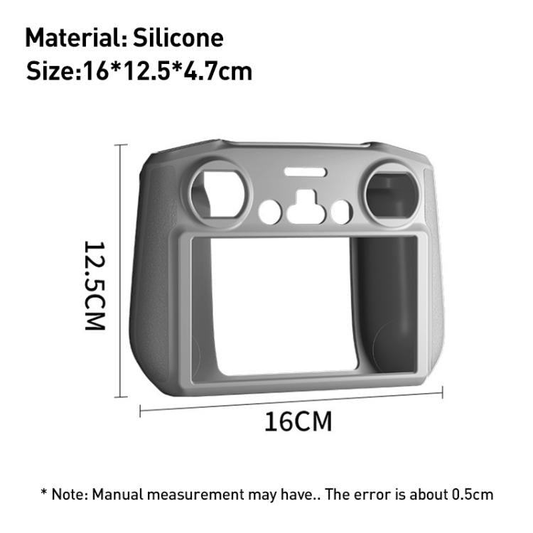 Funda de silicona antigolpes y antiarañazos para mando a distancia, For DJI RC 2