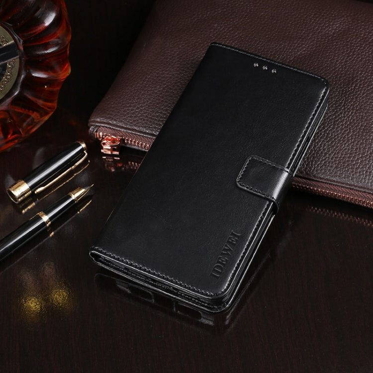 dewei Crazy Horse Texture Funda de cuero con tapa horizontal con soporte y ranuras para tarjetas y billetera, For iPhone XS