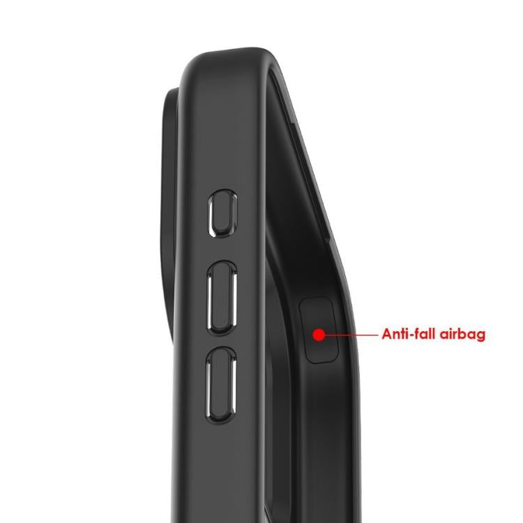 Funda híbrida de TPU y acrílico con soporte MagSafe esmerilado de Kalebol, For iPhone 17 Pro Max, For iPhone 17 Pro, For iPhone 17, For iPhone Air