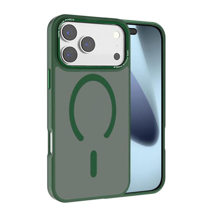 Funda para teléfono Kalebol con marco de metal y lente MagSafe, acabado mate, para PC., For iPhone 17 Pro Max, For iPhone 17 Pro, For iPhone 17, For iPhone Air, For iPhone 16 Pro Max