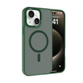 Funda para teléfono Kalebol con marco de metal y lente MagSafe, acabado mate, para PC., For iPhone 15 Plus, For iPhone 15, For iPhone 14 Plus, For iPhone 14, For iPhone 14 Pro