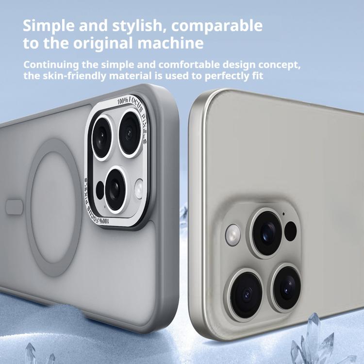Funda para teléfono Kalebol con marco de metal y lente MagSafe, acabado mate, para PC., For iPhone 14 Pro Max, For iPhone 13 Pro Max, For iPhone 13 Pro, For iPhone 13