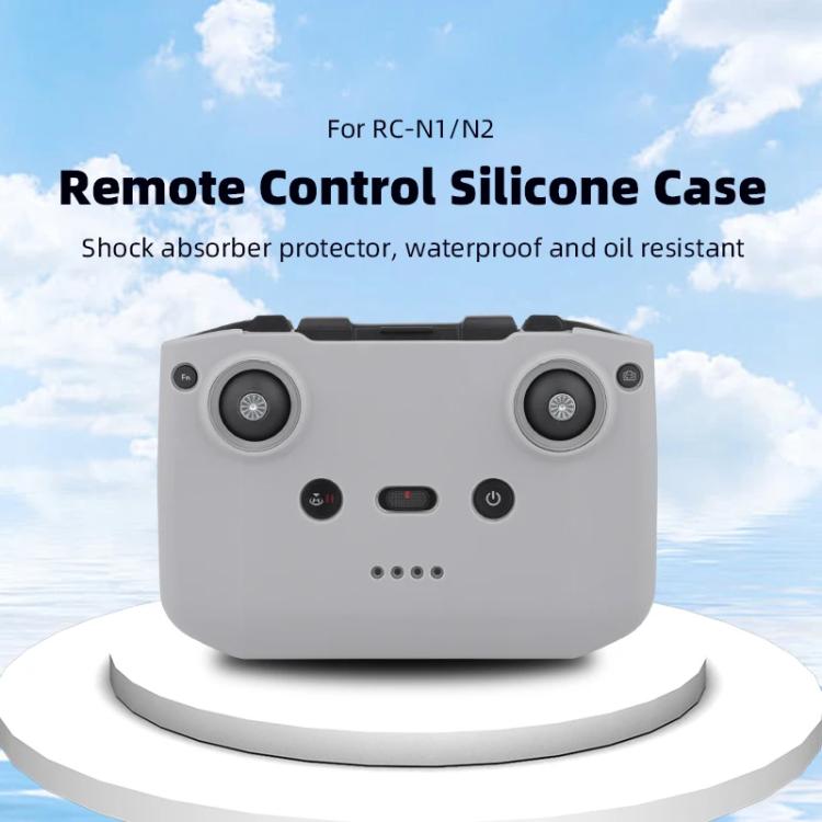 Funda de silicona antigolpes y antiarañazos para mando a distancia BRDRC, For DJI RC-N2 / RC-N1