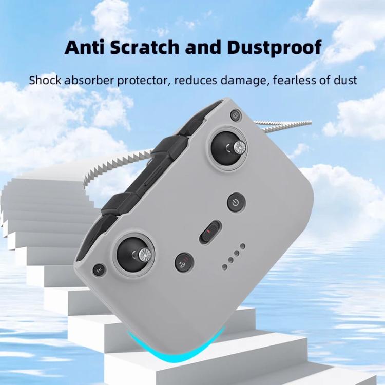 Funda de silicona antigolpes y antiarañazos para mando a distancia BRDRC, For DJI RC-N2 / RC-N1