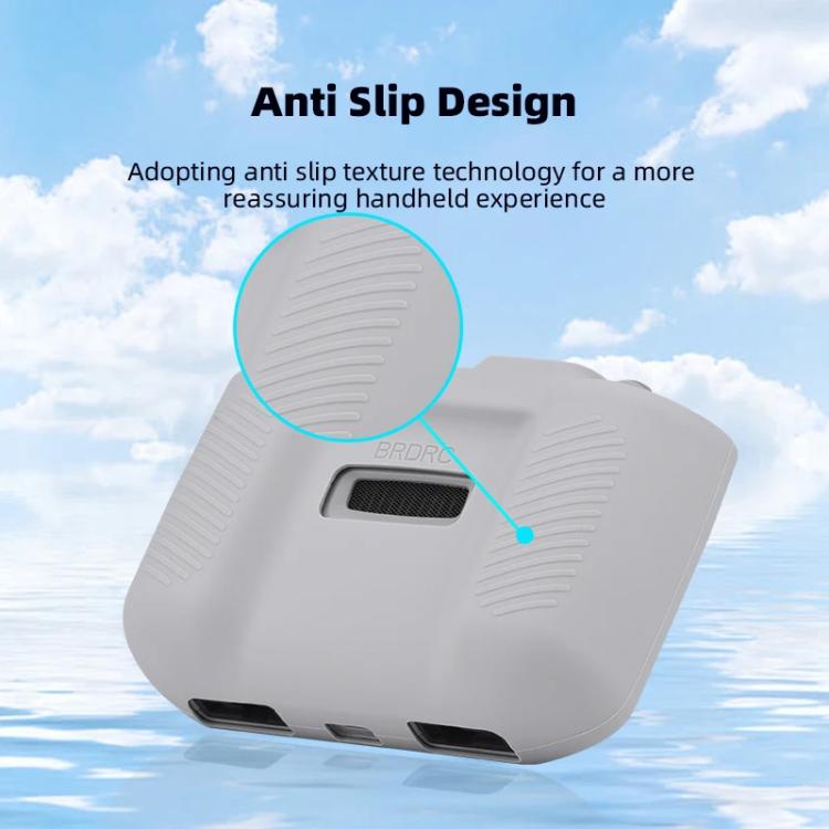 Funda de silicona antigolpes y antiarañazos para mando a distancia BRDRC, For DJI RC-N2 / RC-N1