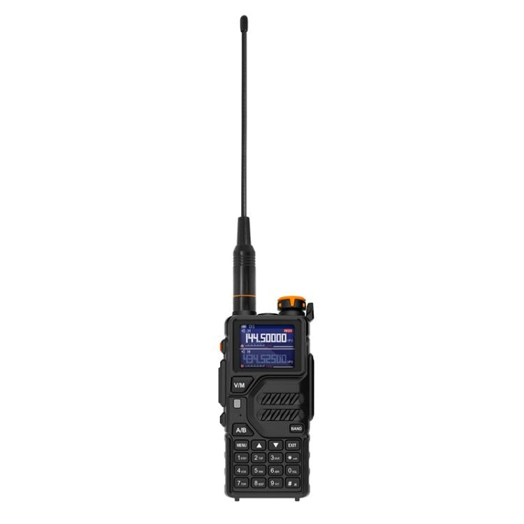Walkie Talkie analógico portátil FM Baofeng K5 PLUS con doble escucha y doble modo de espera., EU Plug, US Plug