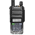 Walkie-talkie analógico portátil Baofeng UV-9R PRO con pantalla LCD de matriz de puntos y clasificación de resistencia al agua IP57., EU Plug, US Plug