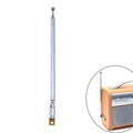 Antena retráctil para radio, cabezal universal, longitud total: 765 mm.
