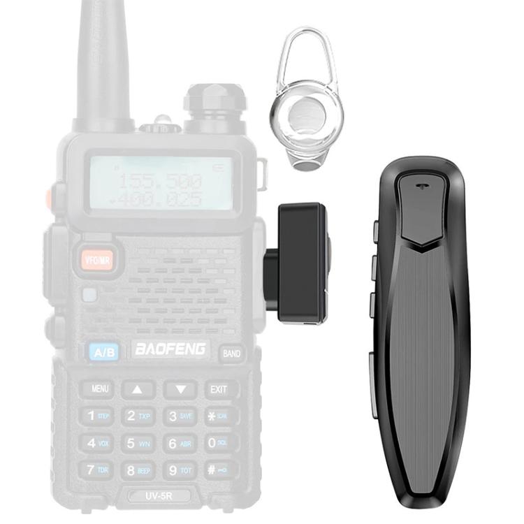 Auriculares inalámbricos Bluetooth tipo walkie-talkie para Baofeng UV5R 888S / Quansheng UV K5 / K6
