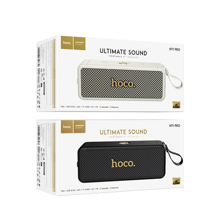 Altavoz Bluetooth 5.4 Hoco HT1 Pro Marquis Sports compatible con TWS, FM, tarjeta TF, USB y AUX., hoco HT1 Pro