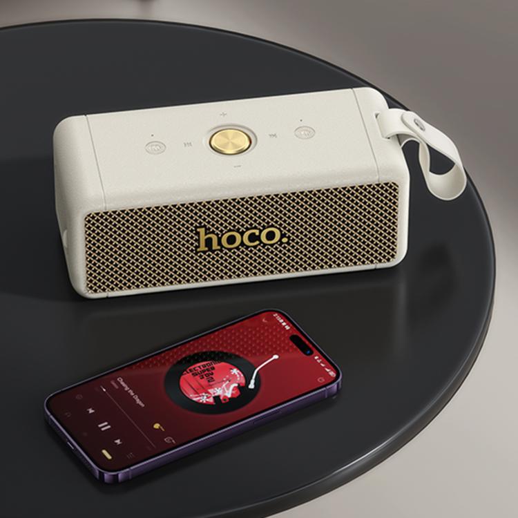 Altavoz Bluetooth 5.4 Hoco HT1 Pro Marquis Sports compatible con TWS, FM, tarjeta TF, USB y AUX., hoco HT1 Pro