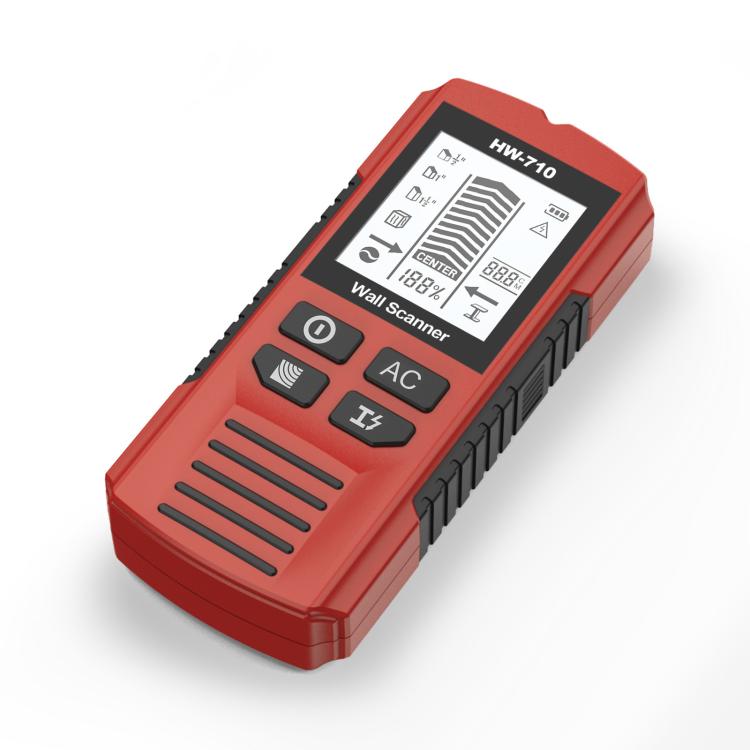 Escáner de pared HW-710 5 en 1: detector de metales, buscador de vigas e instrumento de medición.