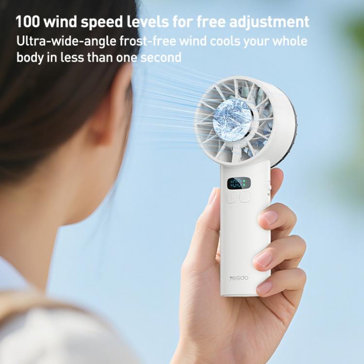 Compresa de hielo portátil Yesido YF18 con ventilador sin escobillas de alta velocidad