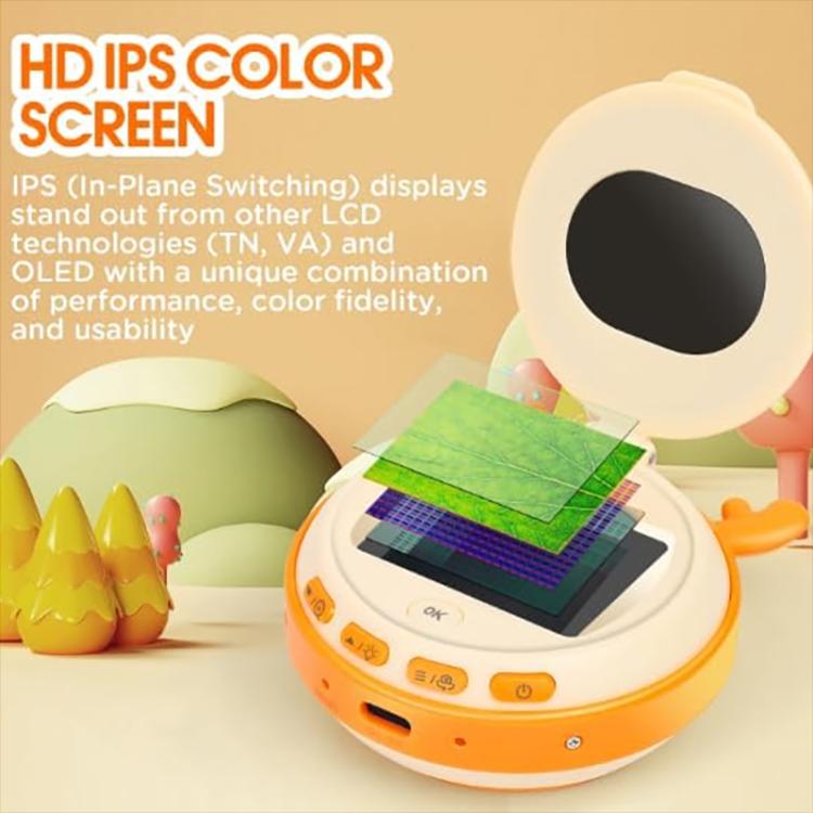Microscopio electrónico digital para niños HM020F con pantalla IPS de 2,0 pulgadas, HM020F